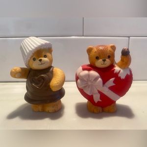 Lucy & Me- Valentine Chocolate Candy Love Bears.  Collection of 2. ❤️
